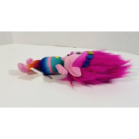 Dreamworks Poppy Pink 10” Troll Plush Trolls Movie Stuffed Animal Toy Doll 2020 - Picture 8 of 10